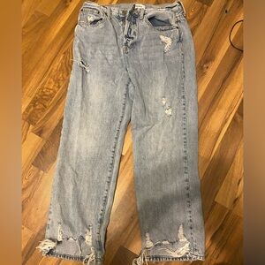 size 21 blue pistola jeans